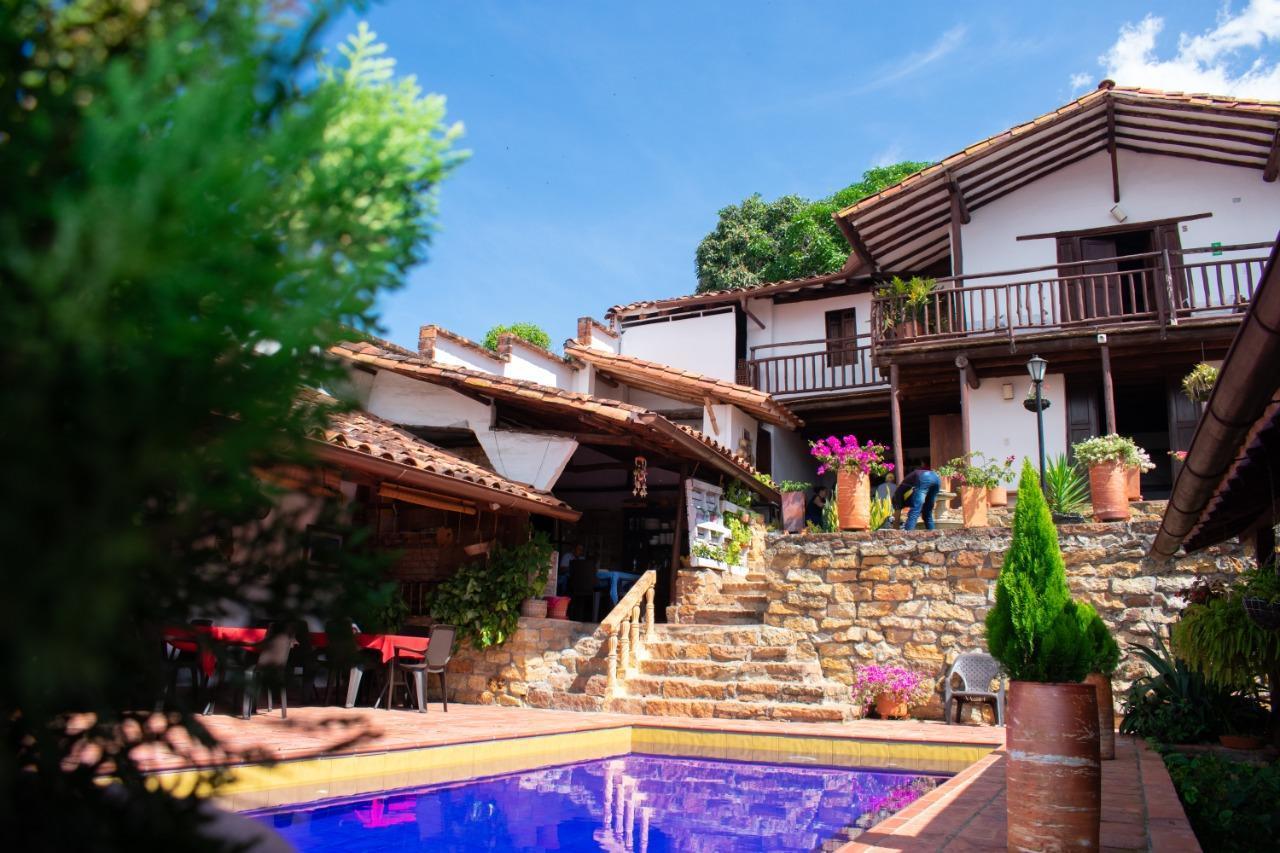 La Serrana Hostal Spa Socorro Eksteriør billede